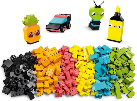 LEGO Classic Creative Neon Fun για 5+ Ετών