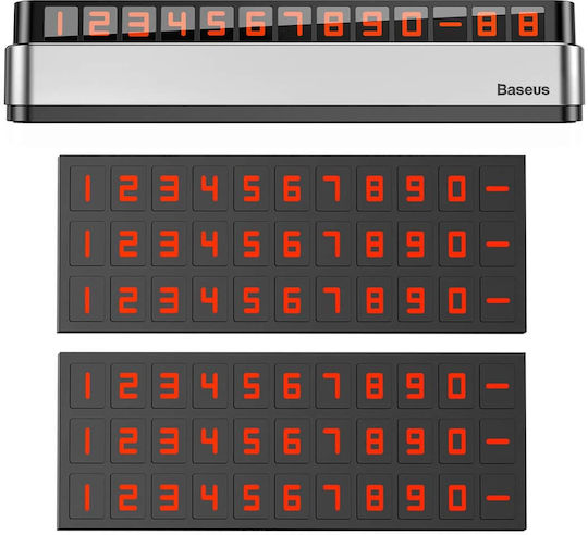 Baseus Moonlight Box Parking Number Silver
