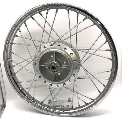 TEC Motorcycle Rear Rim Rear Rim for Yamaha Crypton-X 135 / Crypton T110 Silver 47802012