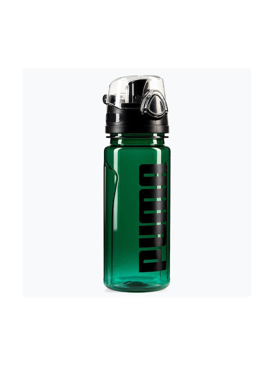 PUMA Sport Plastic Water Bottle 600ml Green