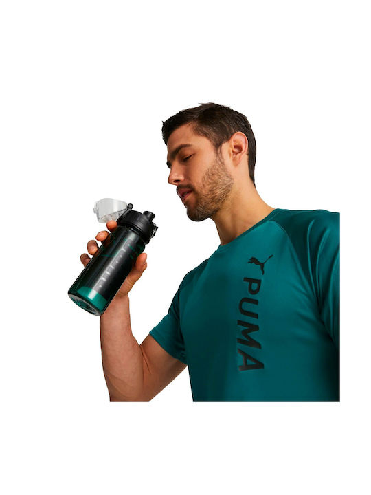 PUMA Sport Plastic Water Bottle 600ml Green