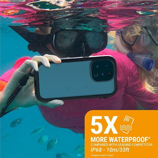Catalyst Total Protection 360 Full Cover Πλαστικό 2mm Αδιάβροχο Μαύρο (iPhone 14 Pro Max)