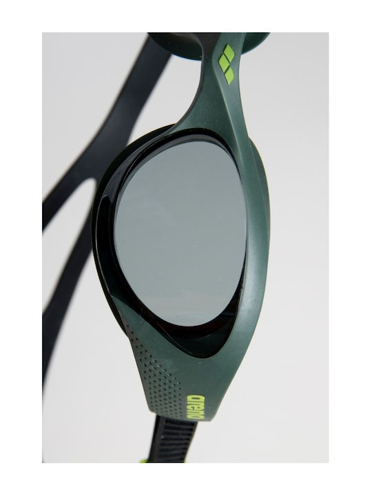 Arena The One Swimming Goggles For Adults With Anti-Glare Lenses Green
