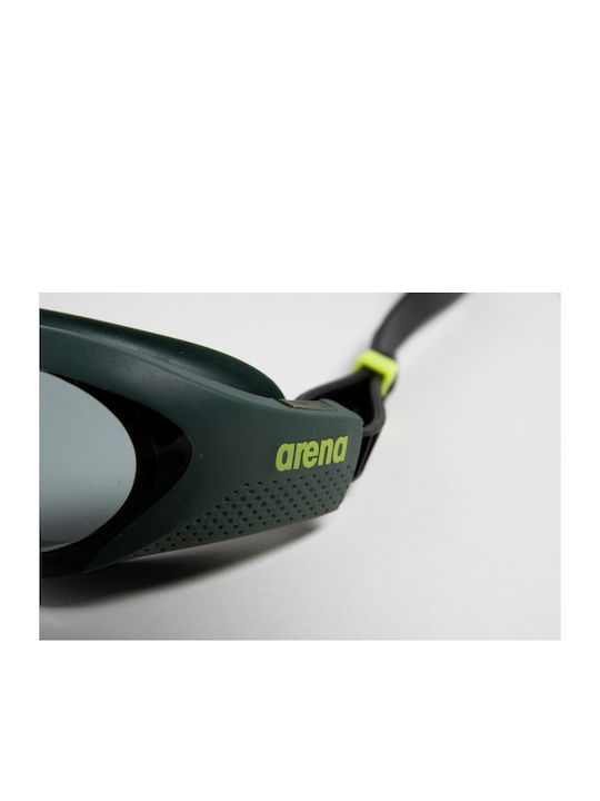 Arena The One Swimming Goggles For Adults With Anti-Glare Lenses Green
