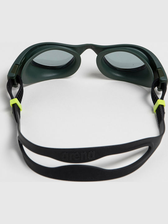 Arena The One Swimming Goggles For Adults With Anti-Glare Lenses Green