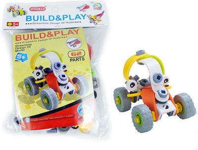 Ανέλιξη Plastic Construction Toy Build&Play - Γουρούνα Kid 5++ years