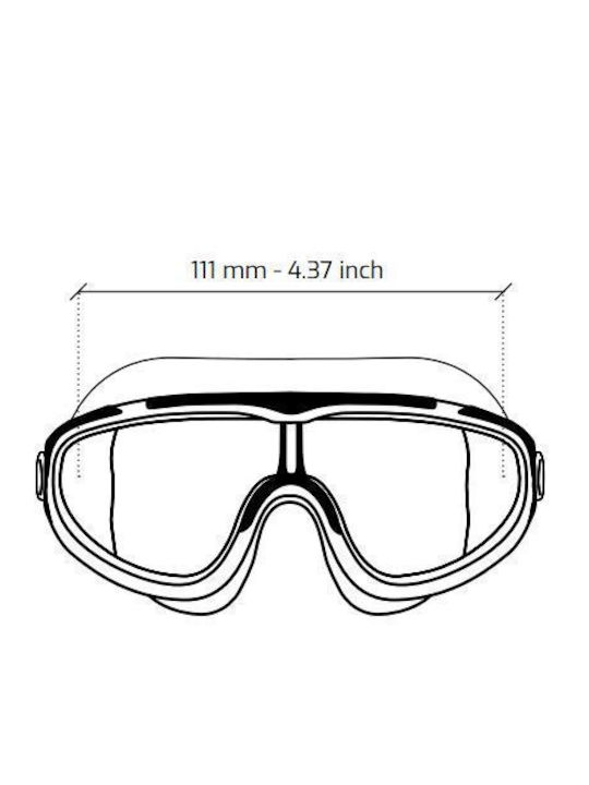 CressiSub Baloo Kids Swimming Goggles with Anti-Glare Lenses Purple
