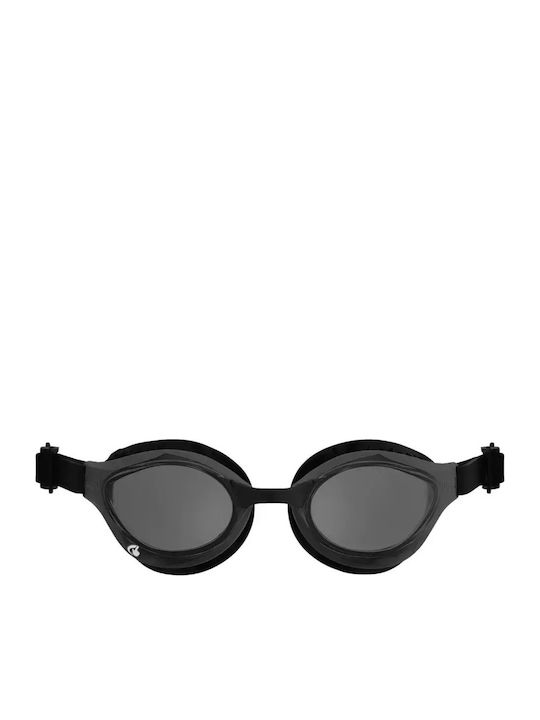 Arena Air Bold Swipe Swimming Goggles For Adults With Anti-Glare Lenses Black