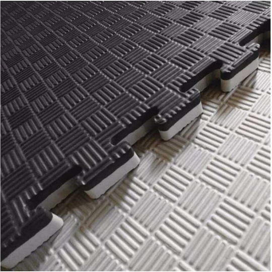 MegaFitness Double Sided EVA Gym Floor Puzzle Tatami Mat Multicolour 100x100x2cm