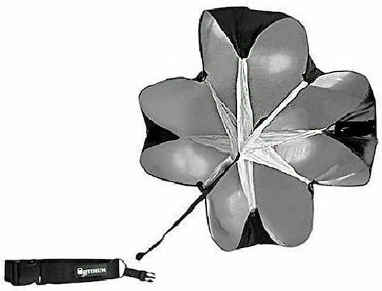 Optimum Αλεξίπτωτο Ταχύτητας 140x140cm σε Μαύρο Χρώμα