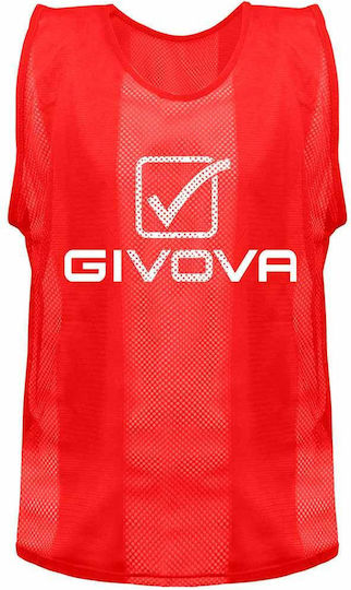 Givova Casacca Pro Training Bib Adults In Red Color