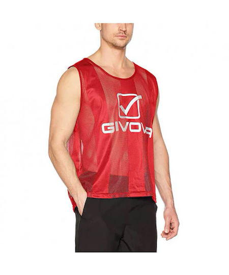 Givova Casacca Pro Training Bib Adults In Red Color