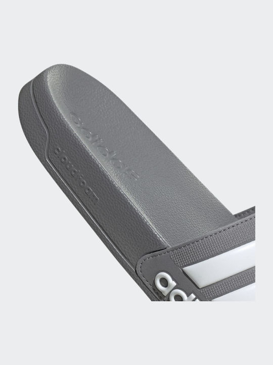 Adilette Shower Мъжки Слайдове Сив Три / Облак Бял / Сив Три