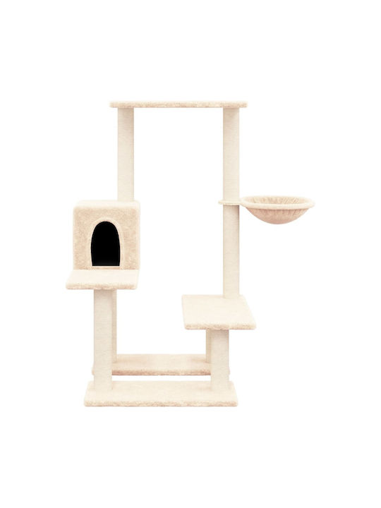 vidaXL Scratching Post Cat Trees Beige 47.5x60x94.5cm
