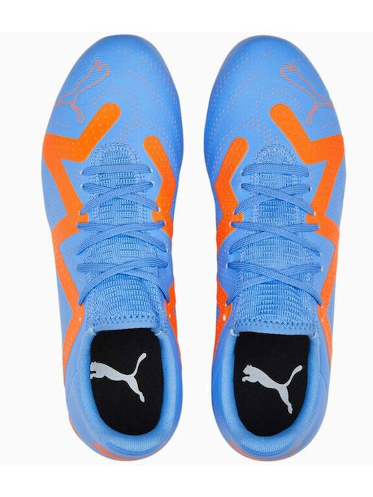 PUMA Future Play Ποδοσφαιρικά Παπούτσια με Τάπες FG/AG Μπλε