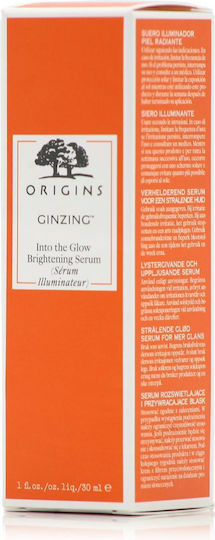 Origins GinZing Moisturizing Cream Serum For Face With Vitamin C & AHA For Brightening & Firming 30ml