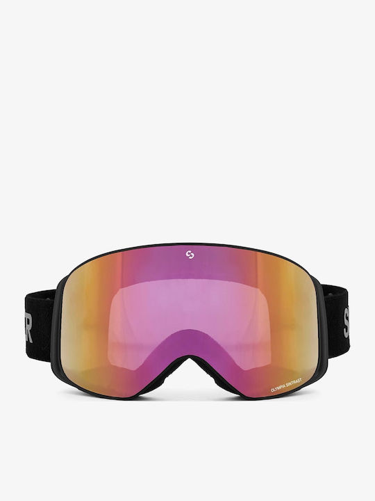 Sinner Olympia Ski- & Snowboardbrille Erwachsene Schwarz mit Linse in Schwarz Farbe Sinner Olympia Ski- & Snowboardbrille Erwachsene Schwarz mit Linse in Schwarz Farbe