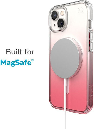 Speck Presidio Perfect Clear Ombre Back Cover Plastic / Silicone Clear/Vintage Rose Fade (iPhone 14 Pro Max)