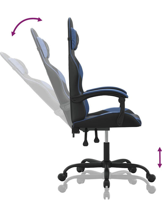 vidaXL 349567 Gaming Stuhl Black / Blue