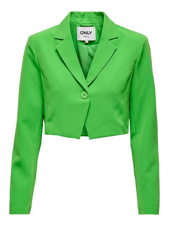 Only Kurz Damen Blazer Grün