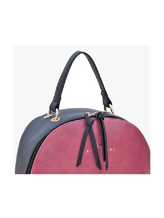 Bartuggi Damen Tasche Rucksack Black/Burgundy