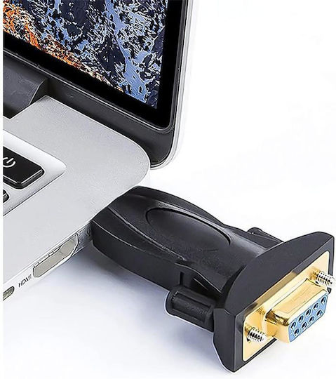 Powertech Μετατροπέας USB-A male σε Serial female 1τμχ CAB-U152