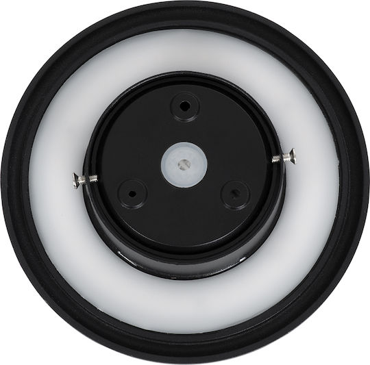 GloboStar Helio-R Επιτοίχια Εξωτερική Πλαφονιέρα LED IP65 7W με Θερμό Λευκό Φως 16x5x16εκ.