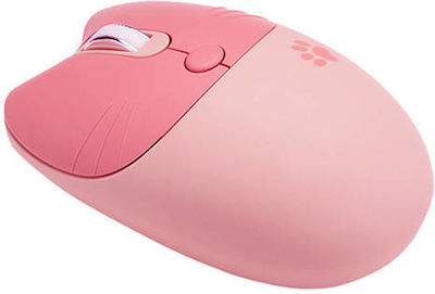 MOFII M3AG Wireless Mini Mouse Cat Pink