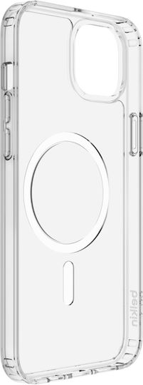 Belkin Sheerforce Задна корица Пластмаса / Силикон 1.98мм Прозрачен (iPhone 14 Plus)