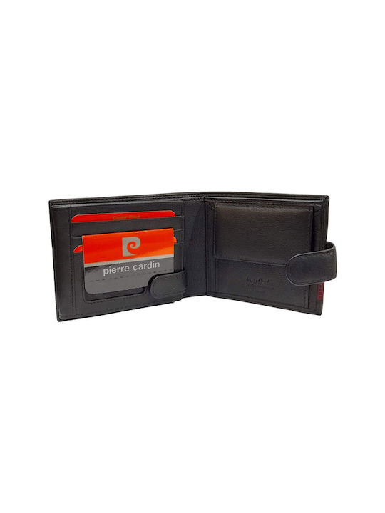 Leather Men's Wallet With RFID Black