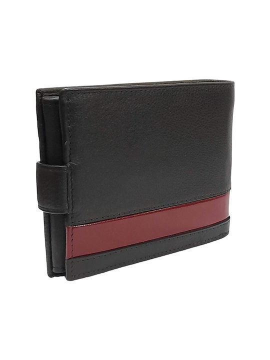 Leather Men's Wallet With RFID Black
