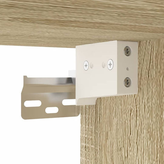 Hängendes Wohnzimmer Schrank aus Spanplatte Beige 40x34,5x60cm