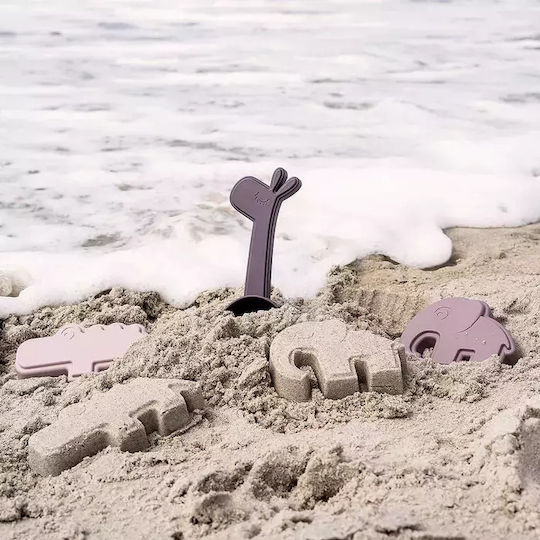 Done by Deer Deer Friends Powder Plastic Sand Molds Set Pink 2.5 cm (3pcs)