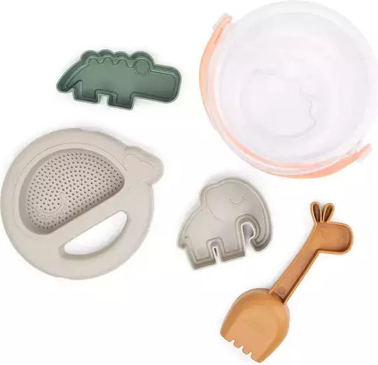 Done by Deer Deer Friends Sand Mix Beach Toy Set made of Plastic 14cm 5pcs