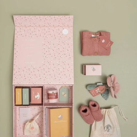 Little Dutch Baby Gift Set Flowers & Butterflies for Girl