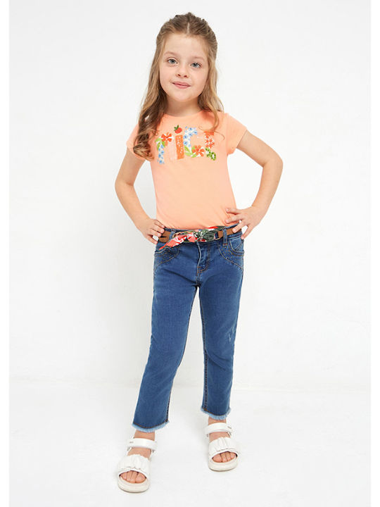 Mayoral Girls Denim Trouser Blue