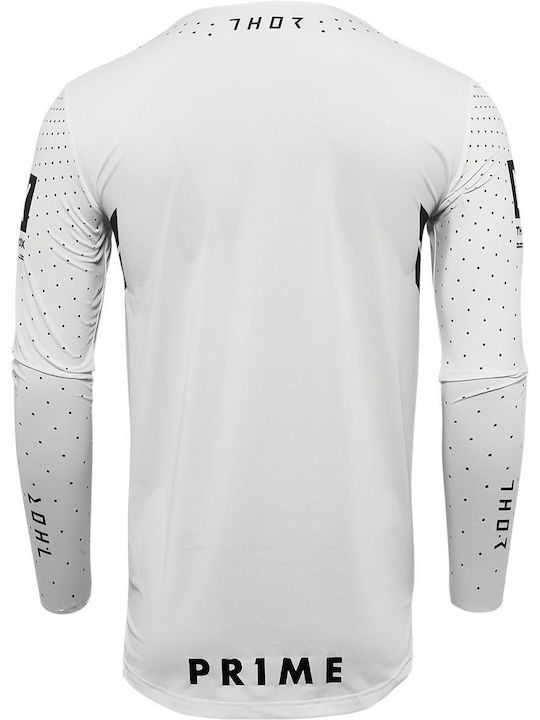 Thor MX Prime Hero Männer Motocross-Shirt Black/White