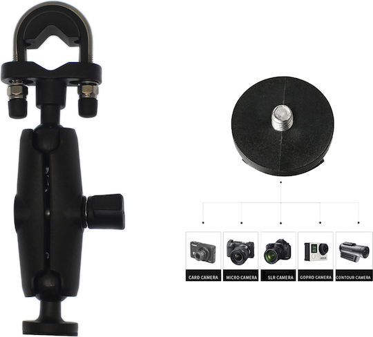 Maxxed Motorcycle Mount Arm For Action Camera SM01-U for GoPro