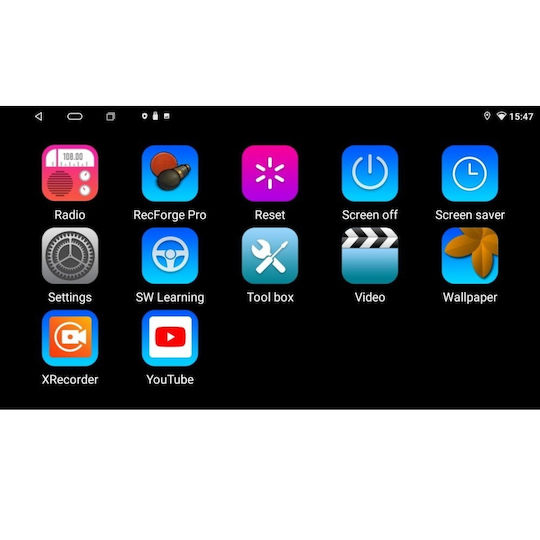 Digital IQ Car Audio System for Daewoo Korando Ssangyong Korando Korando 2014+ (Bluetooth/USB/AUX/WiFi/GPS/Apple-Carplay/Android-Auto/CD) with Touch Screen 9"
