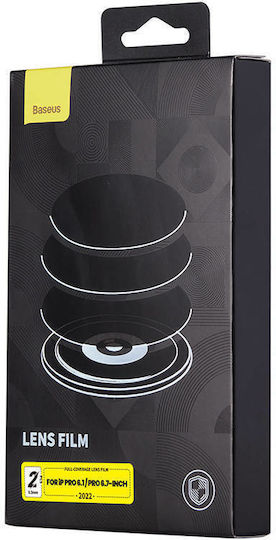 Baseus Протектор за камера Закалено стъкло Transparent за iPhone 14 Pro / 14 Pro Max - iPhone 14 Про / 14 Про Макс