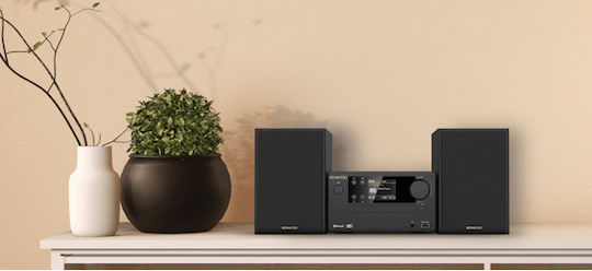 Kenwood Sound System 2.1 M-725DAB-B 50W with CD / Digital Media Player and Bluetooth Black