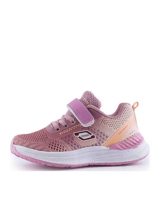 Παιδικά Sneakers με Σκρατς Ροζ
