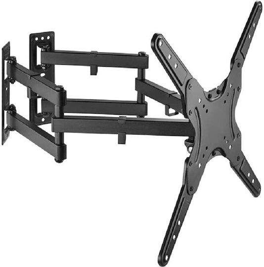 Equip 650328 Full Motion Corner TV Wall 650328 Suport TV de perete cu braț până la 55" și 45kg