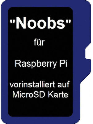 Raspberry Pi 32GBΚάρτα microSD 32GB με προεγκατεστημένο NOOBS 3.1.1 για το Raspberry Pi