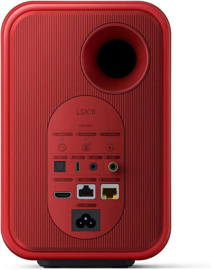 Kef LSX II Aktive Lautsprecher 2 Anzahl von Fahrern 70W (Paar) Lava Red