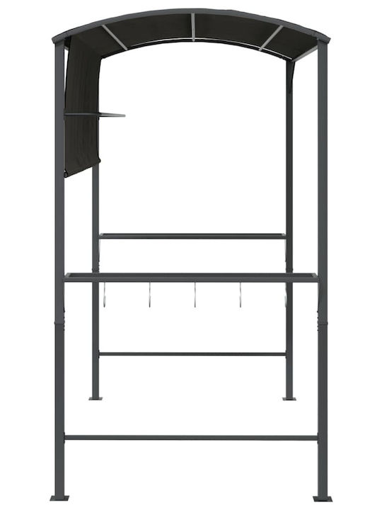 vidaXL Garden Freestanding Gazebo Charcoal 2.2x1.1cm