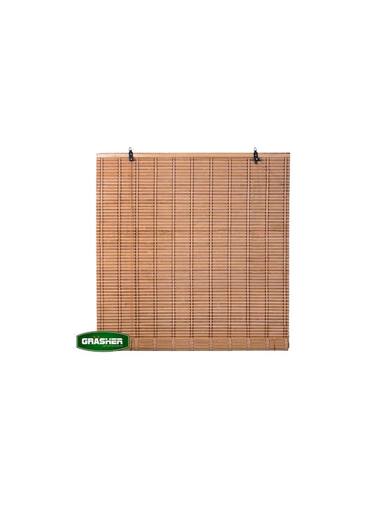 Grasher Shade Blind Bamboo in Brown Color L150xH180cm