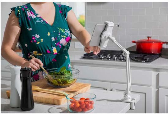 Twelve South Hover Bar 2 Tabletständer mit Verlängerungsarm bis 15" in Weiß Farbe