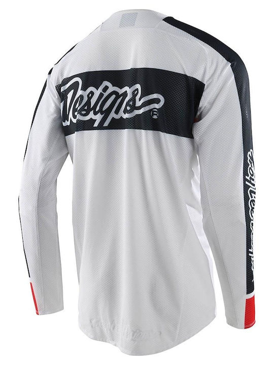 Troy Lee Designs ΜΧ SE Pro Air Vox Ανδρική Μπλούζα Motocross Μακρυμάνικη Λευκό Χρώμα