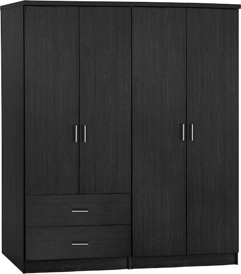 Double Door Wardrobe Reina 80x42x181cm